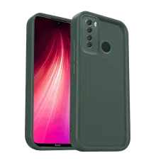 Xiaomi Redmi Note 8 Kılıf Viera Silikon - Koyu Yeşil