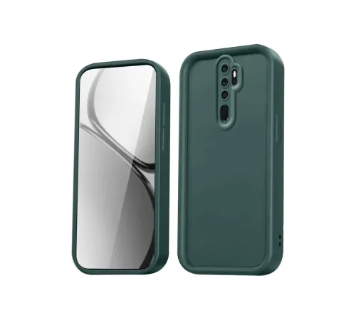 Xiaomi Redmi Note 8 Pro Kılıf Viera Silikon - Koyu Yeşil