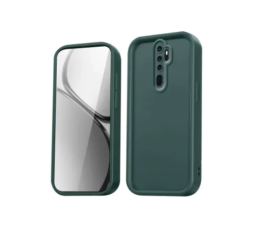 Xiaomi Redmi Note 8 Pro Kılıf Viera Silikon - Koyu Yeşil