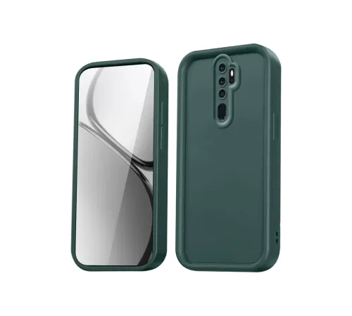 Xiaomi Redmi Note 8 Pro Kılıf Viera Silikon - Koyu Yeşil