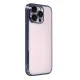 Apple iPhone 15 Pro Max Lensli Silikon - Lacivert