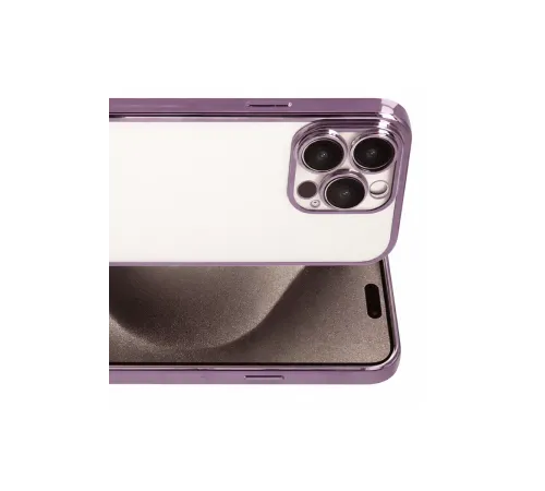 Apple iPhone 15 Pro Max Lensli Silikon - Mor