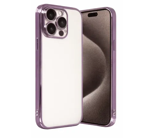 Apple iPhone 15 Pro Max Lensli Silikon - Mor