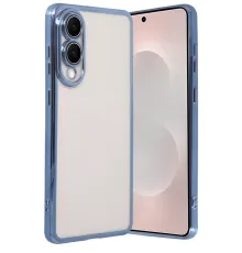 Samsung Galaxy S25 Edge Lensli Silikon - Açık Mavi