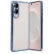 Samsung Galaxy S25 Edge Lensli Silikon - Açık Mavi