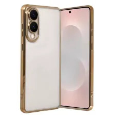 Samsung Galaxy S25 Edge Lensli Silikon - Gold