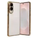 Samsung Galaxy S25 Edge Lensli Silikon - Gold