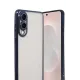Samsung Galaxy S25 Edge Lensli Silikon - Lacivert