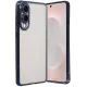 Samsung Galaxy S25 Edge Lensli Silikon - Lacivert