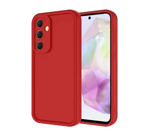 Samsung Galaxy A16 5G Kılıf Viera Silikon - Kırmızı