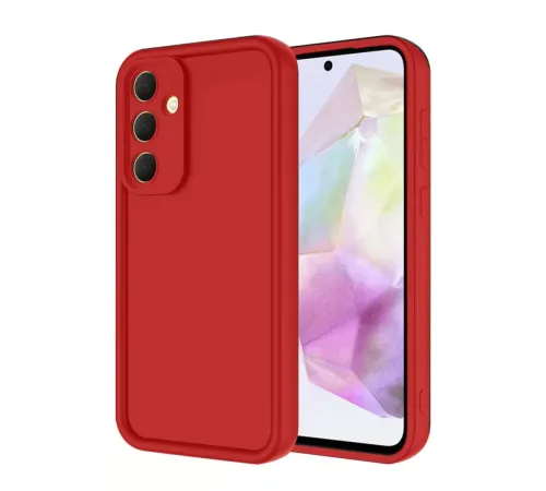 Samsung Galaxy A16 5G Kılıf Viera Silikon - Kırmızı