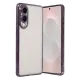 Samsung Galaxy S25 Edge Lensli Silikon - Mor