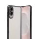 Samsung Galaxy S25 Edge Lensli Silikon - Siyah