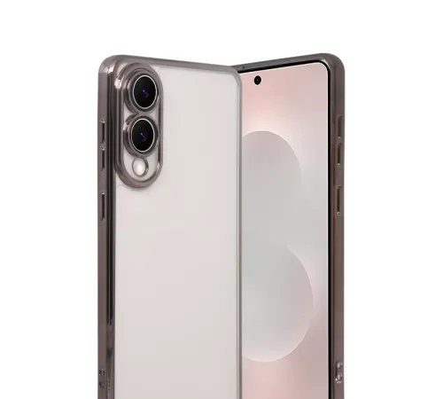 Samsung Galaxy S25 Edge Lensli Silikon - Titan Gri