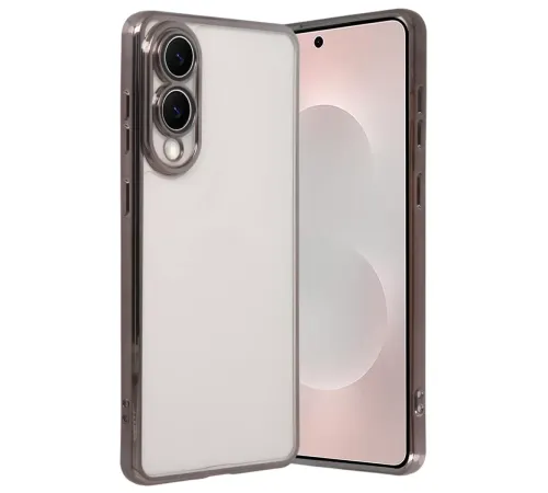 Samsung Galaxy S25 Edge Lensli Silikon - Titan Gri