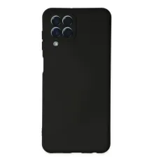 Samsung Galaxy M33 Kılıf Nano içi Kadife Silikon - Siyah
