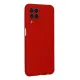 Samsung Galaxy M33 Kılıf Nano içi Kadife Silikon - Kırmızı