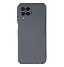 Samsung Galaxy M33 Kılıf Nano içi Kadife Silikon - Gri