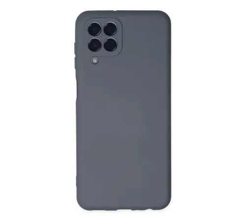 Samsung Galaxy M33 Kılıf Nano içi Kadife Silikon - Gri