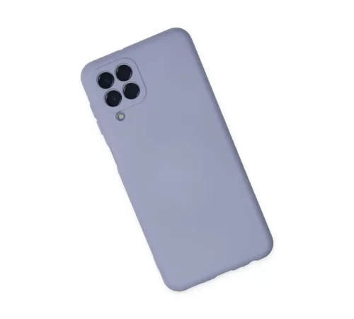 Samsung Galaxy M33 Kılıf Nano içi Kadife Silikon - Lila