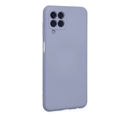 Samsung Galaxy M33 Kılıf Nano içi Kadife Silikon - Lila