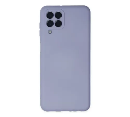 Samsung Galaxy M33 Kılıf Nano içi Kadife Silikon - Lila