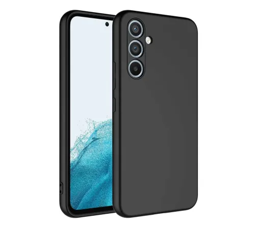 Samsung Galaxy A16 5G Kılıf First Silikon - Siyah