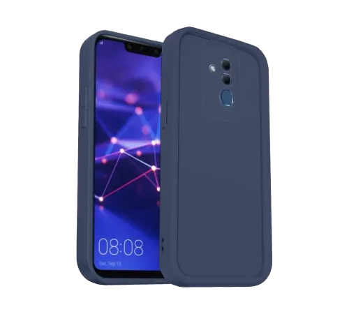Huawei Mate 20 Lite Kılıf Viera Silikon - Lacivert