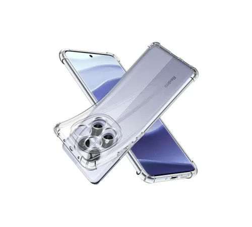 Xiaomi Redmi Note 14 Pro 5G Kılıf Lüx Şeffaf Silikon