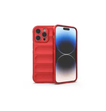 Apple iPhone 15 Pro Kılıf Optimum Silikon - Kırmızı