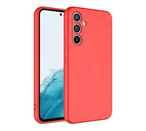 Samsung Galaxy A16 5G Kılıf First Silikon - Kırmızı