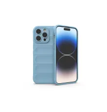 Apple iPhone 15 Pro Kılıf Optimum Silikon - Sky Blue