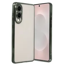 Samsung Galaxy S25 Edge Lensli Silikon - Yeşil