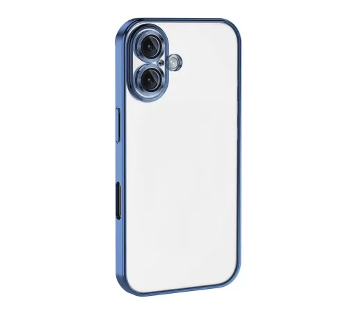 Apple iPhone 17 Lensli Silikon - Açık Mavi