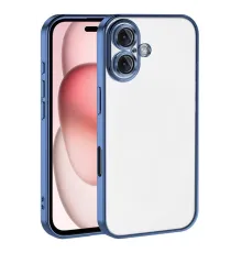 Apple iPhone 17 Lensli Silikon - Açık Mavi