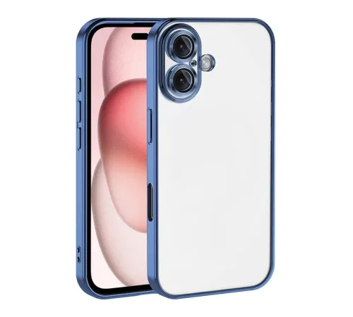 Apple iPhone 17 Lensli Silikon - Açık Mavi