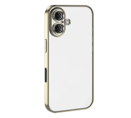 Apple iPhone 17 Lensli Silikon - Gold