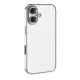 Apple iPhone 17 Lensli Silikon - Gümüş