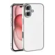 Apple iPhone 17 Lensli Silikon - Gümüş
