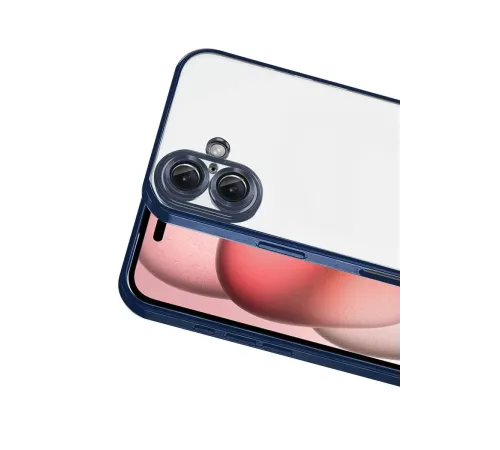 Apple iPhone 17 Lensli Silikon - Lacivert