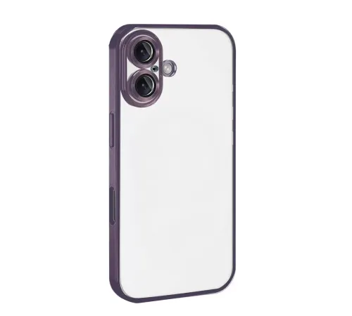 Apple iPhone 17 Lensli Silikon - Mor
