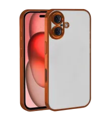 Apple iPhone 17 Lensli Silikon - Turuncu