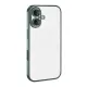 Apple iPhone 17 Lensli Silikon - Yeşil
