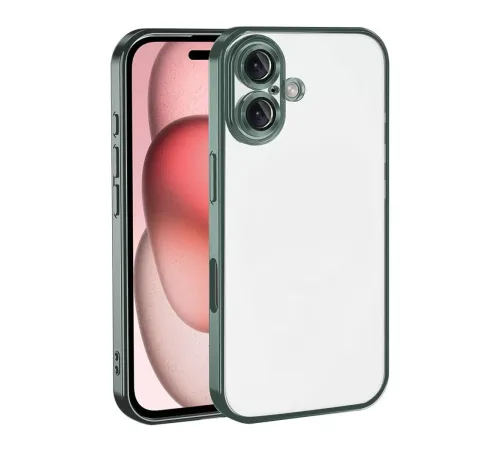 Apple iPhone 17 Lensli Silikon - Yeşil