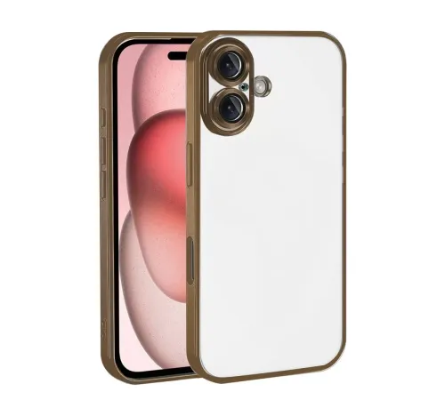 Apple iPhone 17 Lensli Silikon - Çöl Titanyum