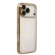 Apple iPhone 17 Pro Lensli Silikon - Gold