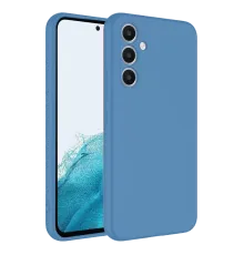 Samsung Galaxy A16 5G Kılıf First Silikon - Mavi
