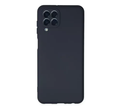 Samsung Galaxy M33 Kılıf Nano içi Kadife Silikon - Lacivert