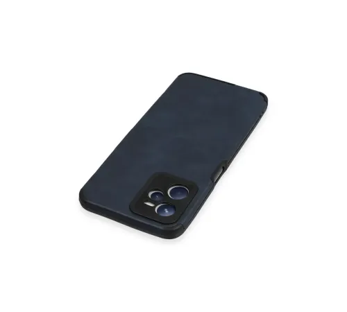 Realme C35 Kılıf Loop Deri Silikon - Lacivert