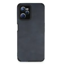 Realme C35 Kılıf Loop Deri Silikon - Lacivert